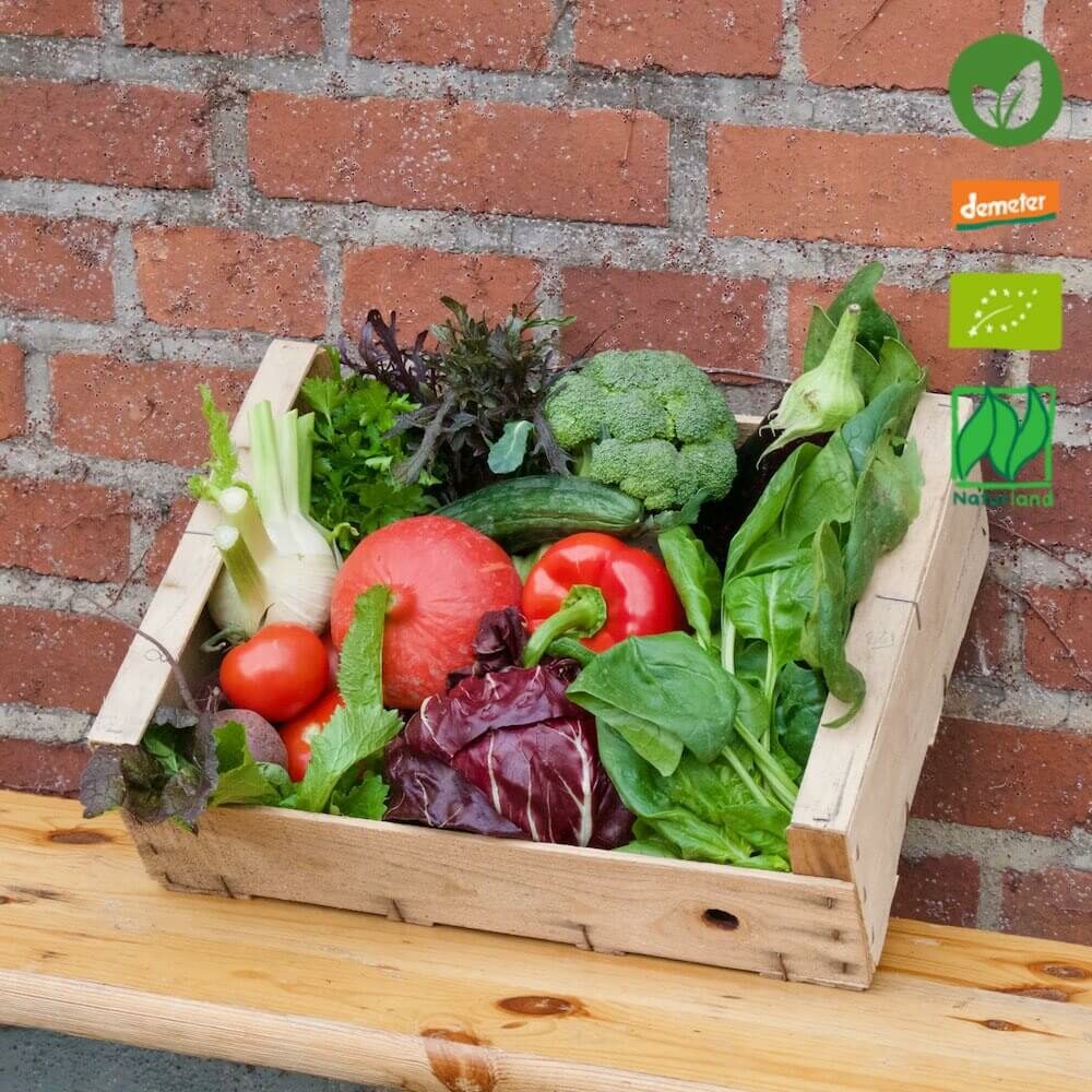 Die hofdealer liefer dir deine Gemüse-Kiste. Natürlich bio & regional.