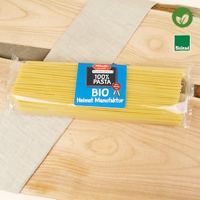 Bio Weizen Spaghetti - abgepackt in 500g