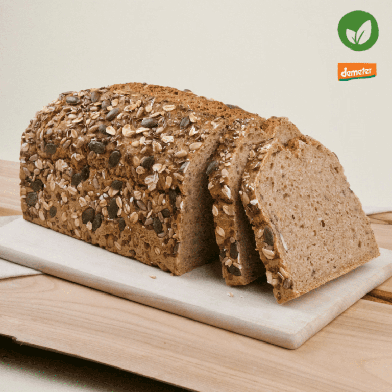 Regionales Bio Tausendkörner Brot von der DLS-Mühlenbäckerei